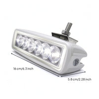 Marine Deck Lighting Lamp IP66 Waterproof Spotlights Streamlined for Cockpit