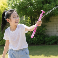 Water Gun, Parent-Child, For Kids, Pull-Type, Water Gun, 500ml Large Capacity, Shooting Distance 8m, Summer Vacation, Park, Water Play