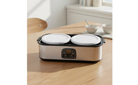Yogurt Maker with Glass Cups Automatic Yogurt Maker Machine with Glass Jars Adjustable Appliance for Kitchen
