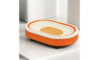 Cat Scratching Lounge with Wooden Frame Oval Pet Furniture Compact for Kittens