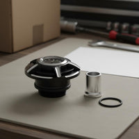 Easy Installation Fuel Fuel Reservoir Cap with Clock for Harley Owners