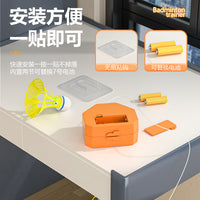 Electric Badminton Trainer with Automatic Rebound for Indoor Solo Practice