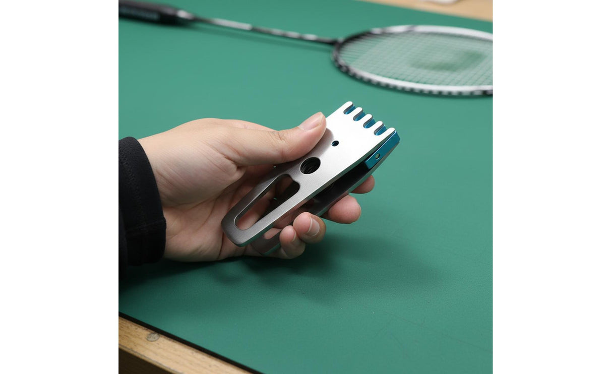 Badminton Racket Stringing Clamp Strong Clamping Force Racket String Starting Clamp Versatile Compatibility Handheld String Tension Tool