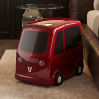 Plastic Pedal Trash Can with Wheels for Home Use