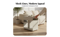Mobile Bedside Cabinet Space-Saving Household Furniture Versatile Use for Adults