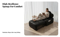 Multifunctional Folding Floor Mattress Multi-Functional Design Sleeper Chair Space-Saving transformable Seat Modern design for Apartment Dwellers, individuals, Students, Balcony, Small Apartments, Bedroom