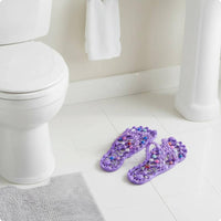 Drain Hole Slipper Anti-Slip Drainage Shower Slides Water Draining for Home