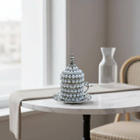 Turkish Coffee Cup Set Elegant Design Tableware Easy to Clean