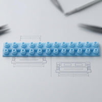 Conductive Rubber Strip Rectangular Keyboard Rubber Strip Instrument Spare Part Long Narrow Restores Key Response