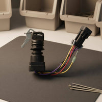 Marine Engine Key Switch Assembly 12V Boat Engine Ignition Lock Easy