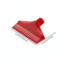 Long-Lasting ABS Plastic Duckbill Air Nozzle High Force Airflow Flat Jet Blower Nozzle Easy Installation for Product Cooling