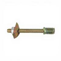 Four-in-single Connector, 8mm Furniture Assembly Fastener, Metal Bed Frame Hardware, Quick Installation for Tables, Cabinets, Headboards