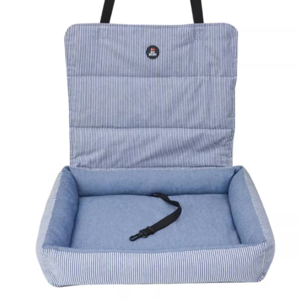Dog Car Seat Safety Straps pet transport box Padded Interior for highway excursions, Home