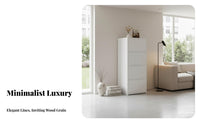 Dust-Proof with Doors Tall Narrow Cabinet Space-Saving Narrow Multi-Level Locker Large Capacity Household Storage Versatile Use for Small Apartment Dwellers, Homeowners, Families, Living Room, Corner Areas, Hallway, Home Office