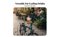 Quick Release Bike Cup Holder Anti-Slip Grip Bike Cup Holder Easy Installation for Cyclists, Commuters, Commuting, City Riding, Travel