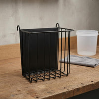 Metal Hay Feeder Rectangular Pet Accessory Vertical Rods for Enclosure