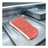Realistic Meat Prop High-Intricate Artificial Raw Meat Long-Lasting PVC Material