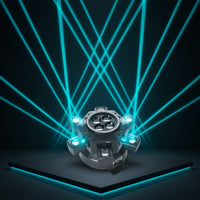 Pulse Six-Arm Stage Light Compact Moving Head Stage Light Multi-Functional Lighting Versatile for DJs, Stages, Clubs