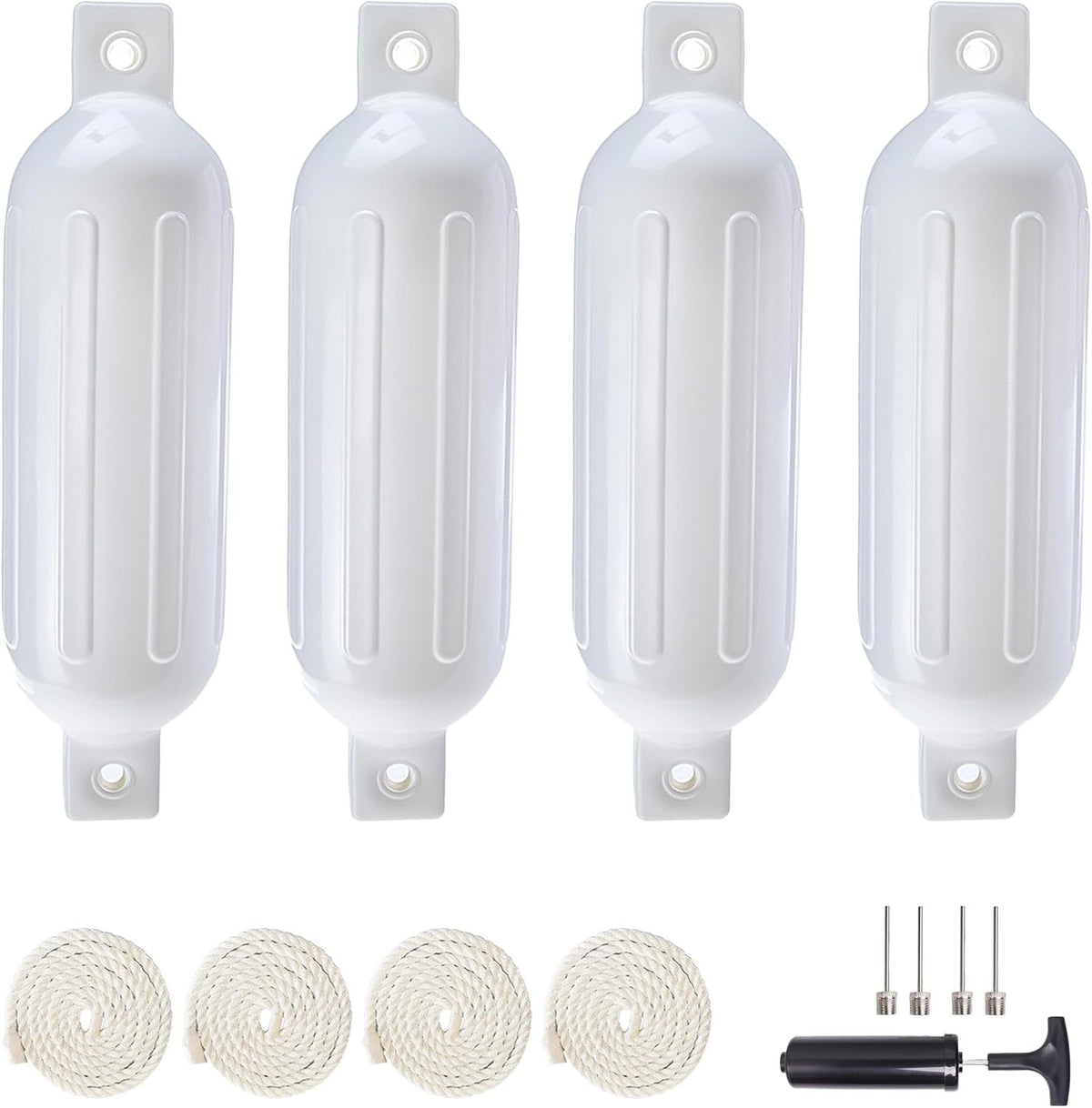 White 21x68cm 4-pack