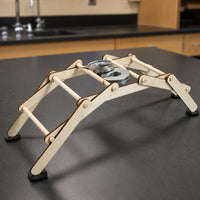 Wooden Bridge Construction Kit No Batteries Required Arch Bridge Science Kit
