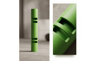 Fitness Tube with Grip Openings Full-Body Exercise Cylinder  Heavy-Duty Exercise Log for Athletes
