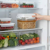 Kimchi Container Refrigerator Safe Sealed Pickle Box Easy to Clean for Pickling