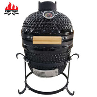 13英寸家用陶瓷烧烤炉便携式厨房焖熏炉BBQ车载后备箱烤肉架