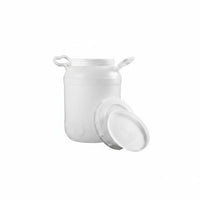 Multipurpose Fermentation Barrel with Lid Multi-Purpose Food Grade Storage Drum Air Tight Seal Food Grade Water Container High-Density Polyethylene