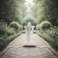 Roman Column Pedestal Architectural Classical Pedestal Decorative Roman Column for Patio, Courtyard, Balcony