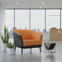 Sofa and Coffee Table set Modern Design Reception Seating Minimalist and design Professional Look for Office Managers, Lobby