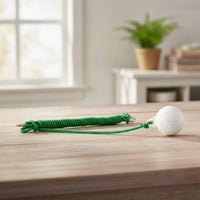 Golf Swing Rope-Wrapped Golf with Ball Two-colorColor for Golfers, Beginners, Backyard, Home