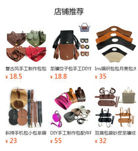 Wholesale Luo Family Bucket Bag Leather Craft Accessories with 3D Flannel Lining and Premium Straps