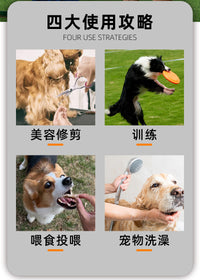[开票]牛皮手套防抓咬伤养宠物防护防猫狗咬训犬加厚防割防咬手套