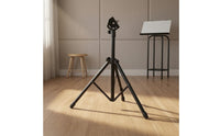 Metal Bracket Adjustable Drum Pad Stand Rubber Feet Folding Tripod Drum Stand Carry Bag Music Gear Foldable for Home Rehearsal