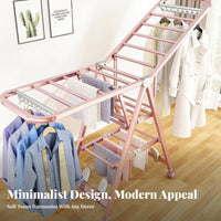 foldable X-Frame Rack Rust-withstandant foldable Accordion Stand Multi-Tier