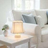 Ceramic Lamp Shade Cover Handmade Cloth Lampshade Easy to Install for Bedroom
