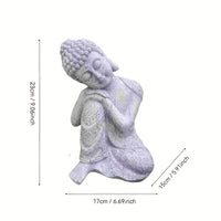 Chinese Zen Sleeping Buddha Statue Resin Figurine Decoration