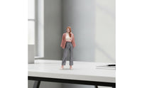 Miniature Female Figure Detailed Figurine Realistic for Dioramas, Collectors