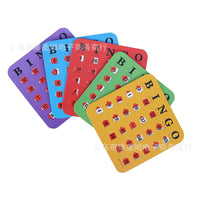 宾果游戏卡片5件套5 Piece Set with Sliding Cards 聚会游戏卡片