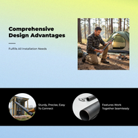 Heavy-Duty Stove Pipe Elbow, Outdoor Use