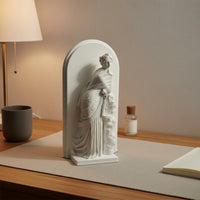 Classical Deity Sculpture Draped Robes Deity Statue Antique Look