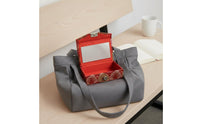 Brocade Lipstick Case Button Closure Mirror Lipstick Holder Compact Mirror Makeup Box for Everyday Purse Use