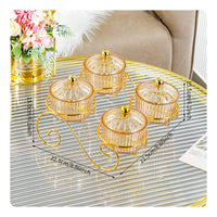 Decorative Candy Nut Serving Tray Elegant Design for Parties, Holidays