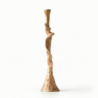 Taper Candle Holder Decorative Geometric Candlestick Holder Abstract Candle Stand for Tabletop