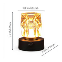 Cordless dimmable LED lamp