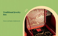 Plush jewelry box for keepsakes