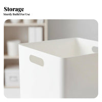 Square Lidded Bin Japanese aesthetic Lidded Container Decorative for Home Decorators