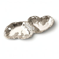 Heart-Shaped Tray Embossed Heart Tray Sculptural for Tabletop