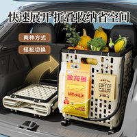 Shopping Cart with Handle for Home and Store Use