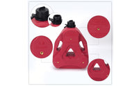 Motorcycle Auxiliary Petrol Tank Portable Motorcycle Gas Tank Compact Spare Petrol Container for Motorcyclists